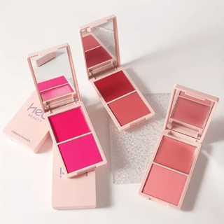 BLUSH 2 TONS - TEXTURA CREMOSA E EM PÓ