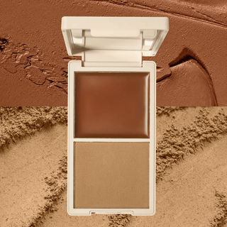 BRONZER & CONTORNO 2 EM 1 - CONTORNO E BRONZE EM UM SÓ PRODUTO