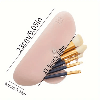 BOLSA DE SILICONE PARA PINCÉIS - PINCEIS ORGANIZADOS E LIMPOS