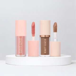 CONJUNTO BLUSH E CONTORNO - PELE COM COR E CONTORNO