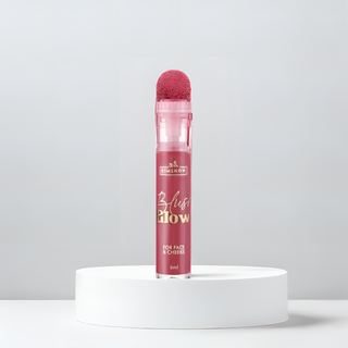 BLUSH LÍQUIDO COM ESPONJA - FÁCIL DE APLICAR