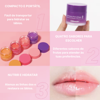 BELLA LIP MASK - MÁSCARA DE NOITE PARA LÁBIOS HIDRATADOS