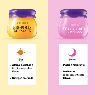 VEGAN LIP REVIVE MASK - PARA LÁBIOS HIDRATADOS E REPARADOS