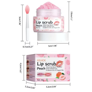 PEACH LIP SCRUB - LÁBIOS SEDOSOS