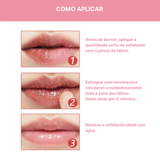 PEACH LIP SCRUB - LÁBIOS SEDOSOS