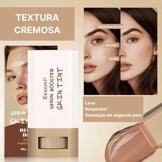 BASE CREMOSA EM STICK - PELE EFEITO NATURAL