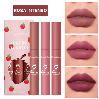 VELVET MATTE LIPS KIT - LÁBIOS MATTE SEM RESSECAR
