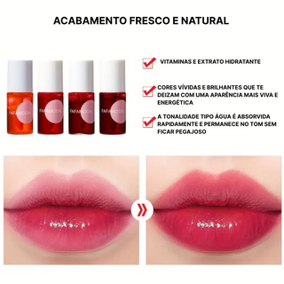 BELLATINT - LIP TINT COM EFEITO NATURAL PARA LÁBIOS E BOCHECHAS
