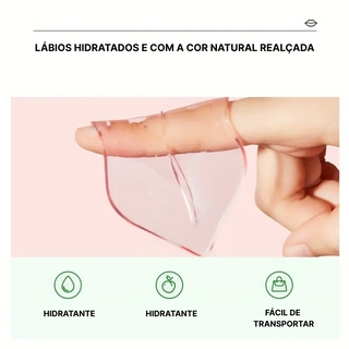 MÁSCARA LABIAL DE ABACATE (20 UNIDADES) - HIDRATAÇÃO INTENSA COM ÁCIDO HIALURÓNICO