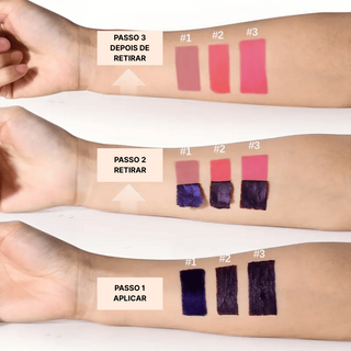 LIP STAIN - COR NATURAL, EFEITO DURADOURO