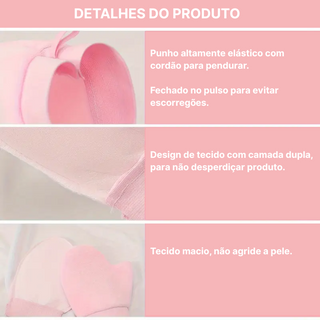 LUVA APLICADORA MULTIFUNCIONAL - PELE UNIFORME E SEM MANCHAS