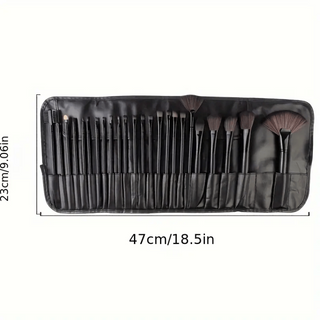 ESTOJO 24 PINCÉIS DE MAQUILHAGEM PROFISSIONAL