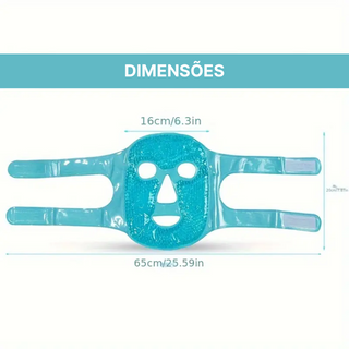 MÁSCARA DE GELO FACIAL - RELAXAMENTO FACIAL