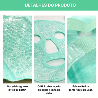 MÁSCARA DE GELO FACIAL - RELAXAMENTO FACIAL