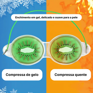MÁSCARA DE OLHOS REFRESCANTE- OLHOS DESINCHADOS E RELAXADOS