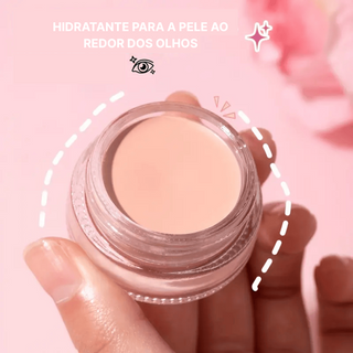 CREME DE OLHOS ROSA - REDUZ OLHEIRAS E ILUMINA