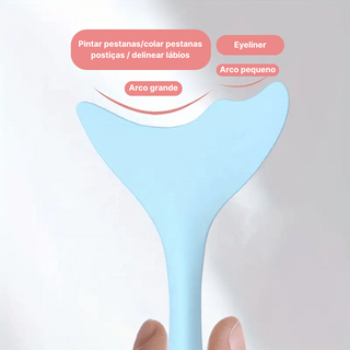 UTENSÍLIO DELINEADOR DE SILICONE - PARA UM DELINEADO PERFEITO