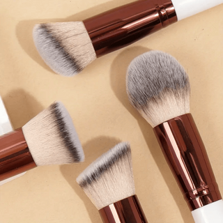 CONJUNTO DE 4 PINCÉIS - IDEAL PARA PRODUTOS CREMOSOS E EM PÓ
