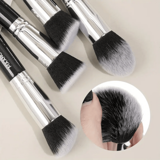 CONJUNTO DE 4 PINCÉIS - IDEAL PARA PRODUTOS CREMOSOS E EM PÓ