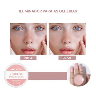 CREME DE OLHOS ROSA - REDUZ OLHEIRAS E ILUMINA