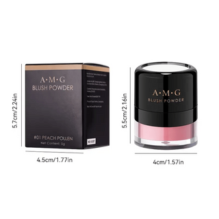 PUFF DE BLUSH EM PÓ - LONGA DURAÇÃO