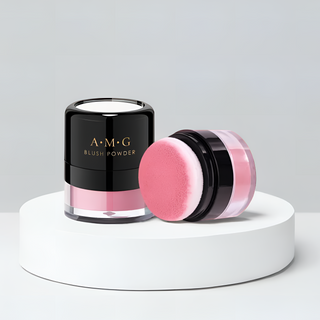 PUFF DE BLUSH EM PÓ - LONGA DURAÇÃO