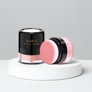 PUFF DE BLUSH EM PÓ - LONGA DURAÇÃO