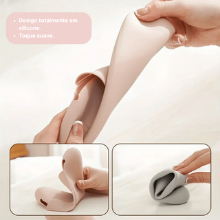 BOLSA DE SILICONE PARA PINCÉIS - PINCEIS ORGANIZADOS E LIMPOS
