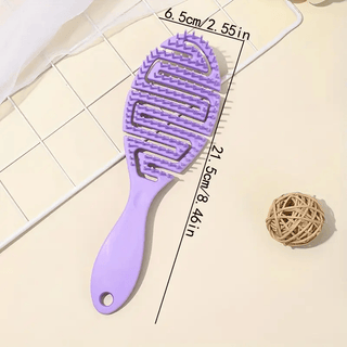 ESCOVA DE CABELO ERGONÓMICA - PARA TODO O TIPO DE CABELO