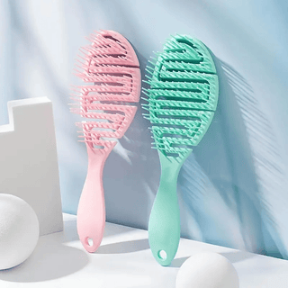 ESCOVA DE CABELO ERGONÓMICA - PARA TODO O TIPO DE CABELO